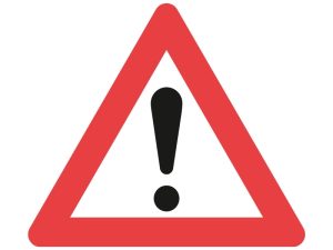 A99 vejskilt. Anden fare advarselstavle