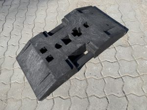 Gummifod til vejarbejde