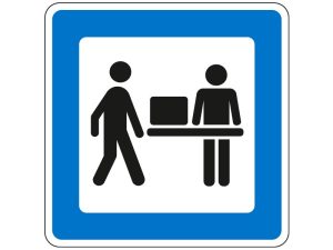 m129 Vejskilt - Servicetavler
