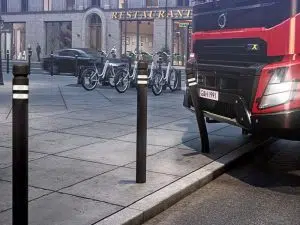 Eftergivelig pullert til nedgravning