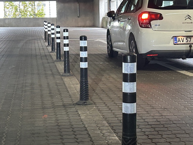 Flex pullert i P-hus